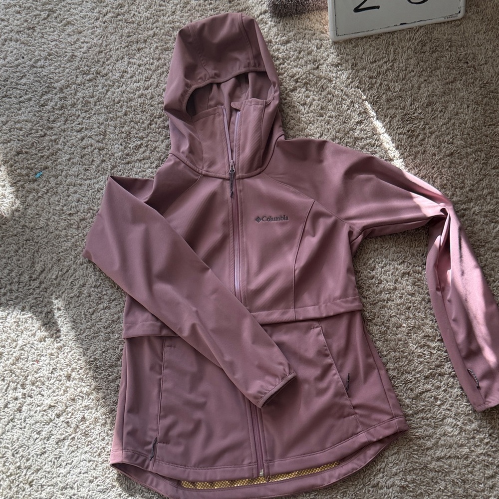 Columbia Dusty Rose Hooded Jacket